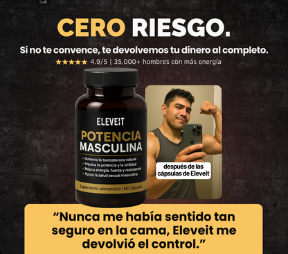 Cápsulas de "Potencia Masculina"